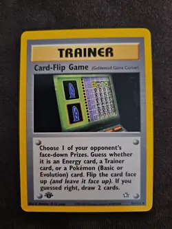 Pokemon Tcg Neo Genesis WOTC Lp Regular Card-Flip Game [1st Edition] #92 - Image 1