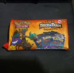 Pokemon TCG Trick or Trade BOOster Bundle Lot 10x Mini Packs 2024 Halloween Card 820650852572 - Image 2