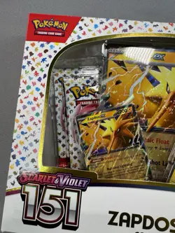 Pokemon TCG Scarlet & Violet 151 Zapdos EX Collection Box NEW SEALED - Image 3