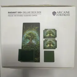 Arcane Fortress Card Deck Box for MTG Commander Fits 100+ Card (Mythical Forest) - Image 3