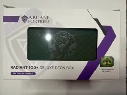 Arcane Fortress Card Deck Box for MTG Commander Fits 100+ Card (Mythical Forest) - Image 4