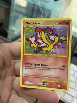 Moltres 149/147 Supreme Victors 2009 Secret Holo Rare SWIRL Pokemon Card - Image 4