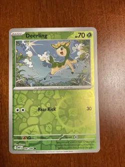 Deerling 006/086 White Flare Reverse Holo Pokemon TCG Card - Image 1