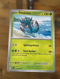 Dhelmise 019/162 Uncommon Temporal Forces Pokemon Card - Image 1