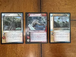 Lord Of The Rings TCG CCG Cards Lot Of 3 RARE Decipher 2001 LP Non Foil - Image 1