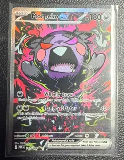 Morpeko ex 117/084 - Pitch Black SIR - Card in hand - Image 1