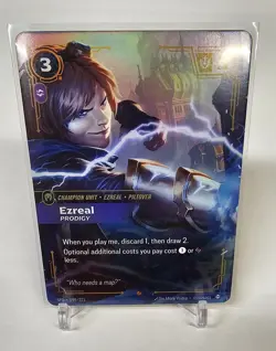 2025 Spiritforged Riftbound Ezreal Card 149/221 Alt Art NM League of legends TCG - Image 1