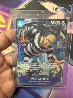 Mr.3 (Galdino) OP16-056 Alt Art SUPER RARE☆ - Image 1