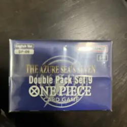 One Piece TCG: Double Pack Set 9 The Azure Sea's Seven - FACTORY SEALED! - Image 5