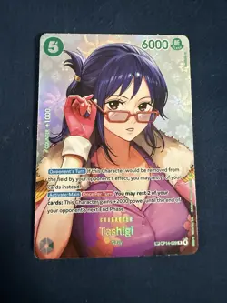 Tashigi OP14-029 SP Rare Alt Art OP16 The Time of Battle One Piece English NM - Image 1