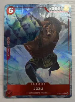 Jozu (Full Art) ST30-005 Starter Deck EX: Luffy & Ace Foil One Piece CCG - Image 1