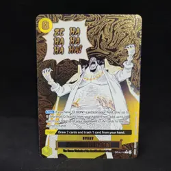 Zehahahahaha! (Alternate Art) OP16-116 The Time of Battle One Piece TCG NM EN - Image 1