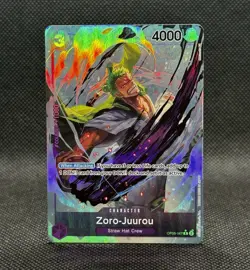 • Zoro-Juurou • OP05-067 Alt Art Holo Awakening of the New Era One Piece TCG NM - Image 1
