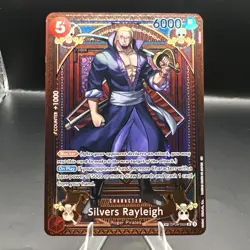 Silvers Rayleigh (SP) OP09-005 A Fist of Divine Speed Foil One Piece CCG - Image 1