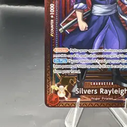 Silvers Rayleigh (SP) OP09-005 A Fist of Divine Speed Foil One Piece CCG - Image 5