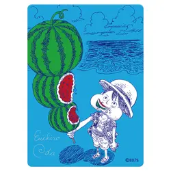PSL ONE PIECE Luffy Meta-Kira Card Natsukomi 2026 Eiichiro Oda Promo Japanese - Image 4
