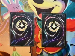 DISNEY CRUISE LINE EXCLUSIVE LORCANA FOIL PROMO MICKEY & MINNIE 13/P3 17/P3 LOT - Image 2