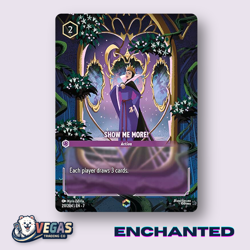 Show Me More! 211/204 Enchanted Archazia's Island Maleficent NM Disney Lorcana - Image 1