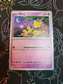 Abra 054/132 MEG Regular Pokemon Tcg - Image 1