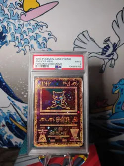 Ancient Mew Pokemon 2000 Black Star Movie Promo PSA 9 - Image 1