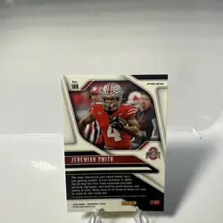 2025 Panini Prizm Jeremiah Smith #160 Gold Cracked Ice Ohio State SKU525 - Image 2