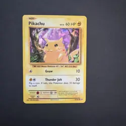 Pikachu 35/108 XY Evolutions Cracked Ice Holo Pokemon Card LP - Image 2