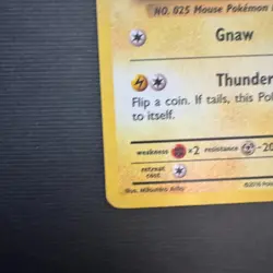 Pikachu 35/108 XY Evolutions Cracked Ice Holo Pokemon Card LP - Image 5