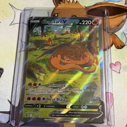 Pokemon Charizard V SWSH Promo Basic 220 HP Holo English SWSH260 Card - Image 1
