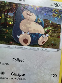 Pokemon DOUBLE SWIRL Miscellaneous Cards & Products #141/192 Snorlax MP - Image 2