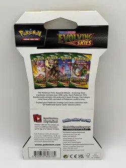 Pokemon Sword & Shield: Evolving Skies - Sleeved Booster Pack [TCG 10 Cards] NEW 820650808784 - Image 2