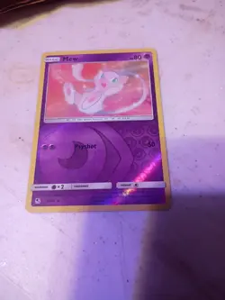 Mew 32/68 Reverse Holo Rare Hidden Fates Pokemon Card - Image 1
