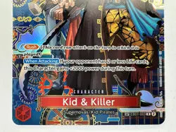 Bandai One Piece CCG Card Game EB01-003 Kid & Killer RARE Alt Art SP English - Image 2