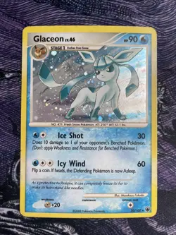 Glaceon - 20/100 - Pokemon Majestic Dawn Holo Card LP - Image 1