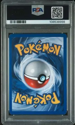 Pokemon 2007 Population Series 5 Inverted Back #3 Mew-Holo Card PSA 6 - Image 2