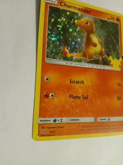 NM Charmander Holo-Bleed - McDonald's Promo 25th Anniversary - Pokemon Card 9/25 - Image 3