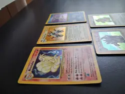 Pokemon *Base Set* Holo (LOT of 5) With Rare Trainer Cards - Image 5