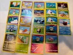 Pokemon Illustrator Asako Ito Art- 23 Card Lot NM/LP NO DUPLICATES Knitted Art - Image 1