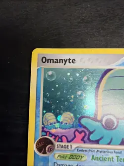 Omanyte 60/92 Legend Maker STAMPED Reverse Holo Pokemon Card 💦🔥🔥 - Image 3