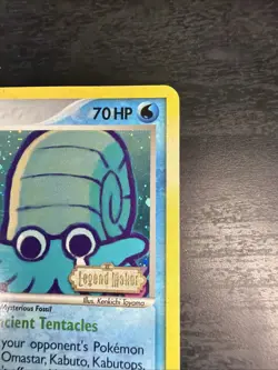 Omanyte 60/92 Legend Maker STAMPED Reverse Holo Pokemon Card 💦🔥🔥 - Image 4