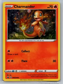 Charmander - Promo SWSH: Sword & Shield Promo Cards Holo SWSH092 NM - Image 1