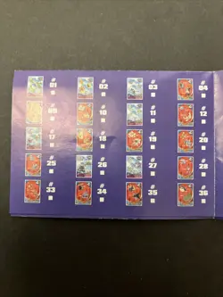 Pokemon Advanced 2004 Panini Action Card Checklist - Image 3