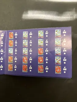 Pokemon Advanced 2004 Panini Action Card Checklist - Image 4
