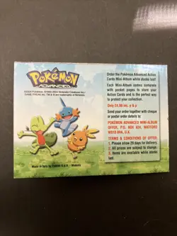 Pokemon Advanced 2004 Panini Action Card Checklist - Image 5