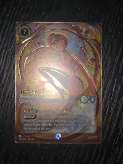 Disney Lorcana Wilds Unknown Mrs Incredible Determined Rescuer Enchanted 239/204 - Image 1