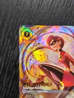 Disney Lorcana Wilds Unknown Mrs Incredible Determined Rescuer Enchanted 239/204 - Image 2