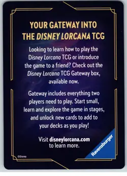 SHIMMERING SKIES 4 Card Gateway Insert Complete Set Disney Lorcana Elsa Mickey - Image 3