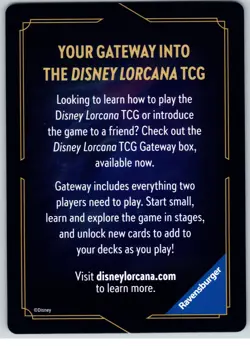 SHIMMERING SKIES 4 Card Gateway Insert Complete Set Disney Lorcana Elsa Mickey - Image 5