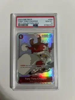 One Piece 2023 Gift Collection Tony Tony Chopper PSA 10 ST01-006 - Image 1