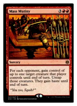 Magic MTG Mass Mutiny 27 R Explorers of Ixalan English Card Near Mint - Image 1