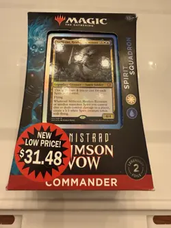 MTG Spirit Squadron Innistrad: Crimson Vow 2021 Commander Deck *New, Sealed* - Image 1